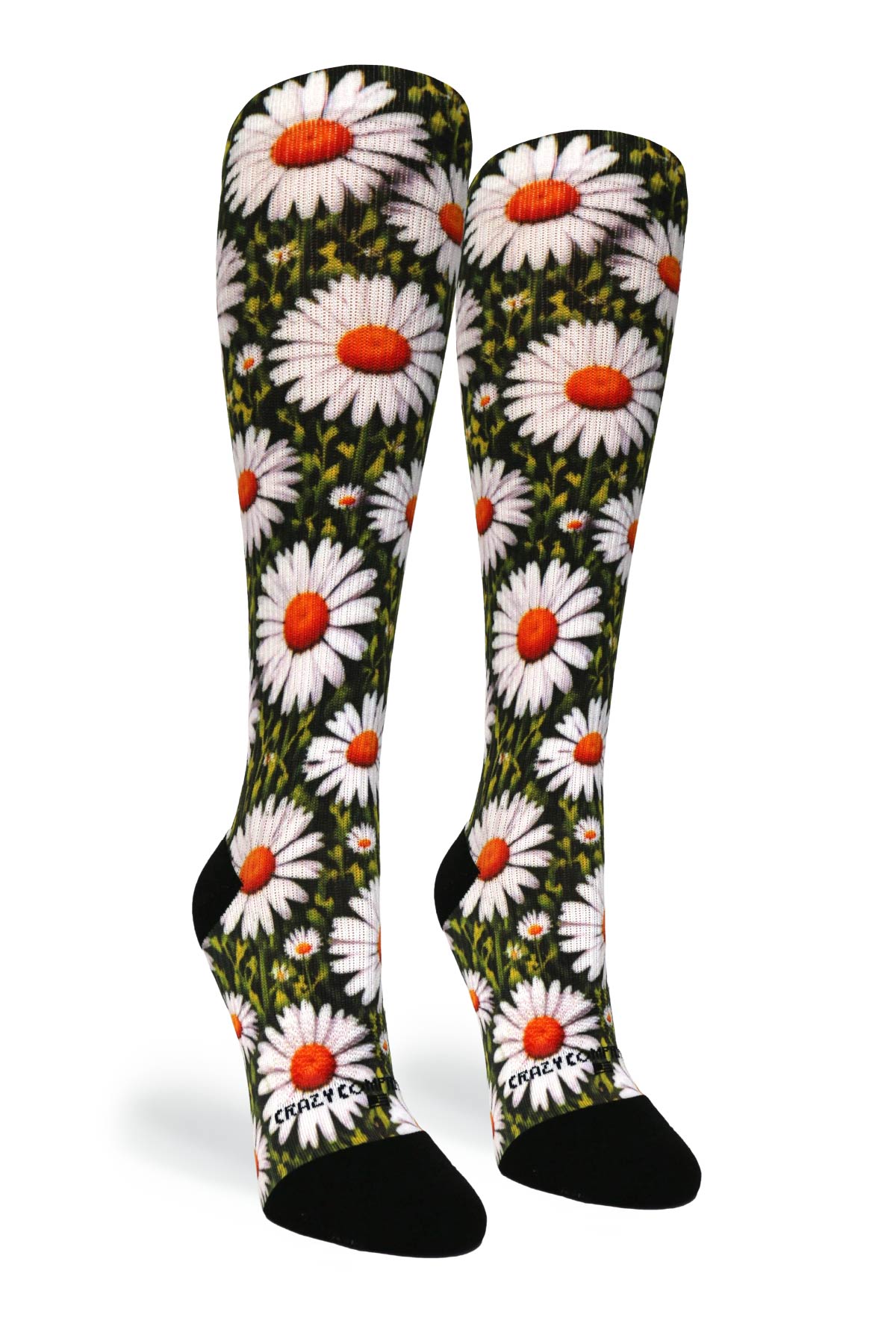 Medias de compresión de venta libre 360 ​​Spring Stripes (estándar y extra anchas) 