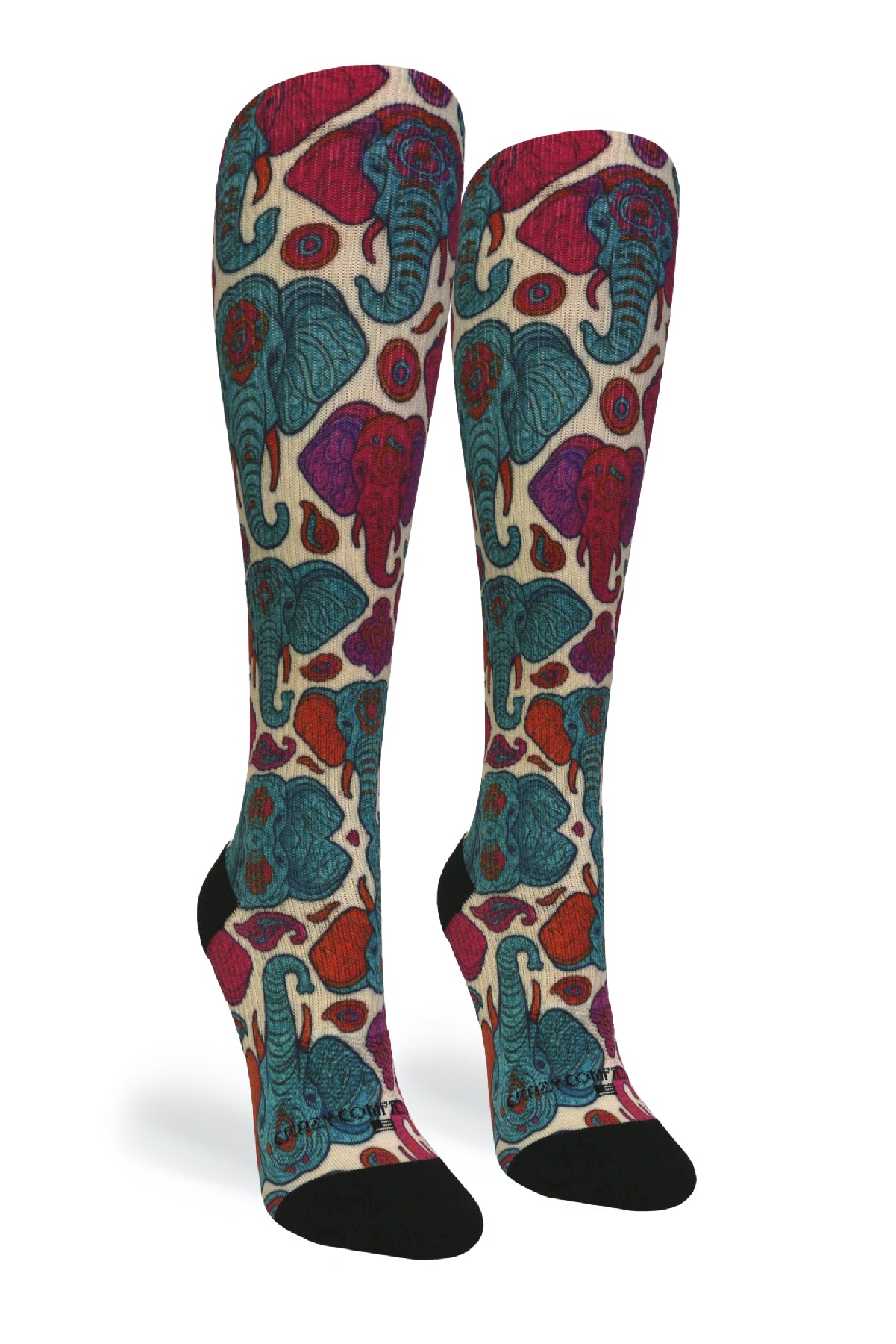 Medias de compresión OTC 360 Space Kitty (estándar y extra anchas) 