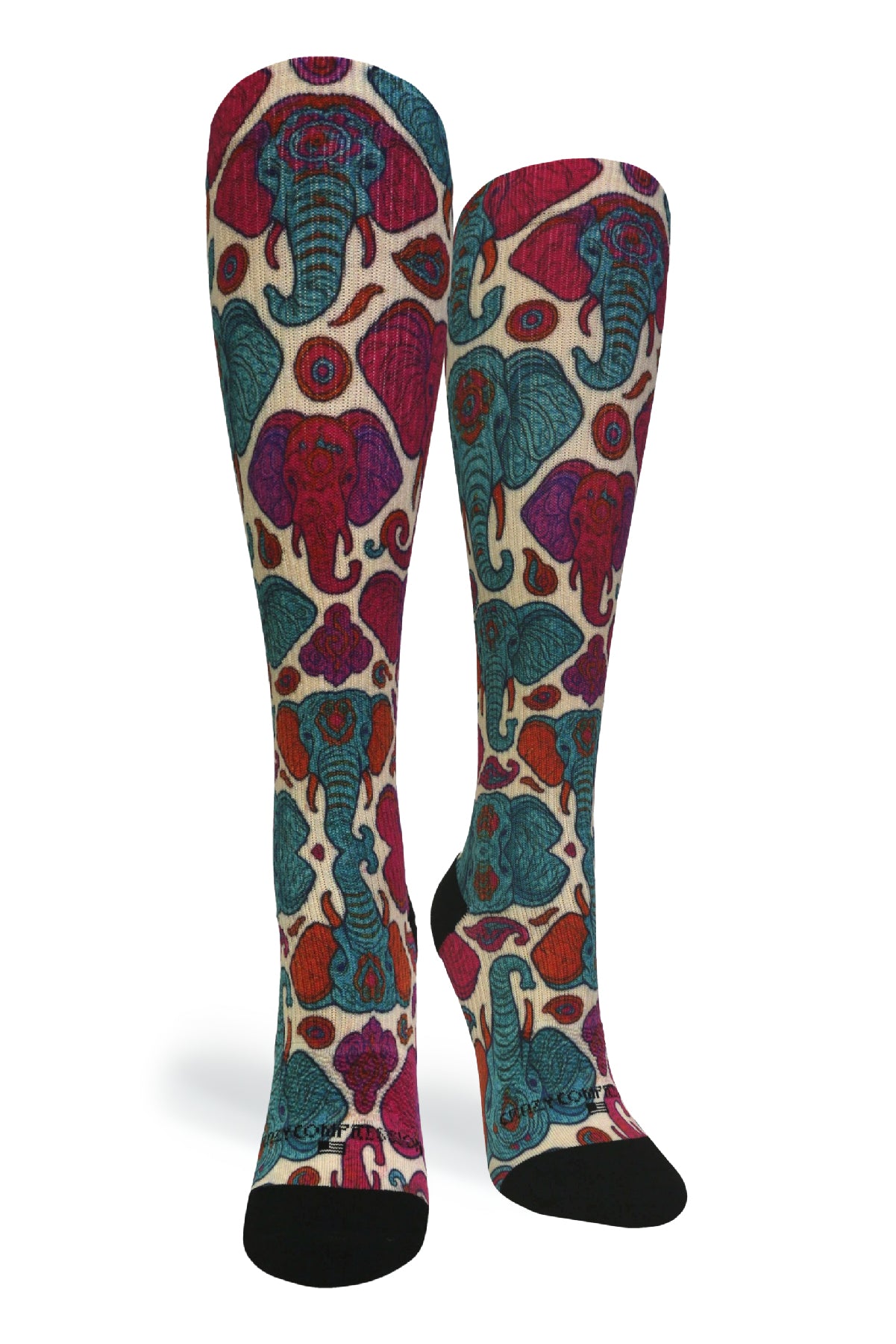 Medias de compresión OTC 360 Space Kitty (estándar y extra anchas) 