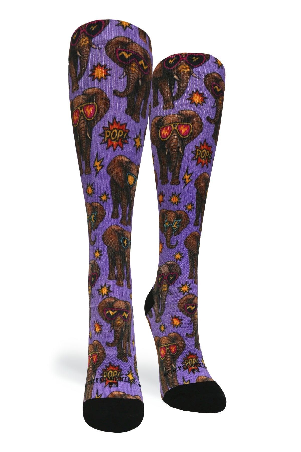 Medias de compresión OTC 360 Space Kitty (estándar y extra anchas) 