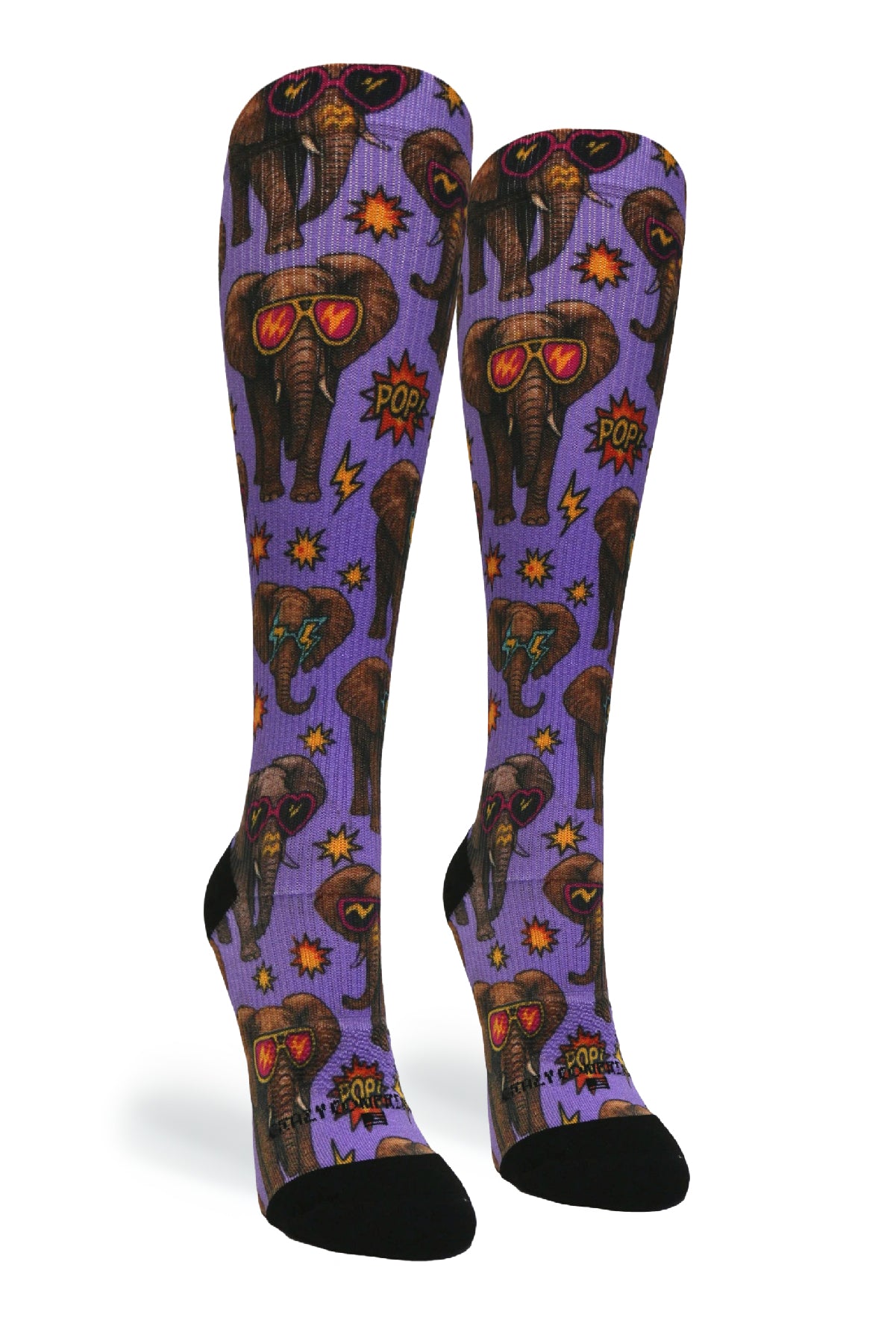 Medias de compresión OTC 360 Space Kitty (estándar y extra anchas) 