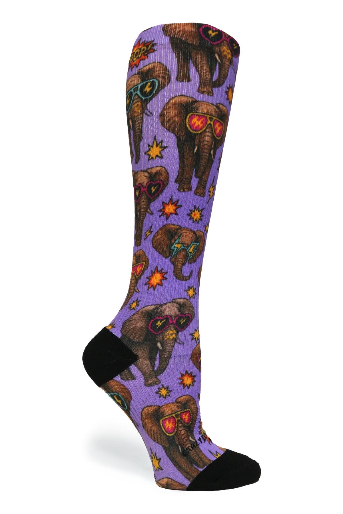 Medias de compresión OTC 360 Space Kitty (estándar y extra anchas) 