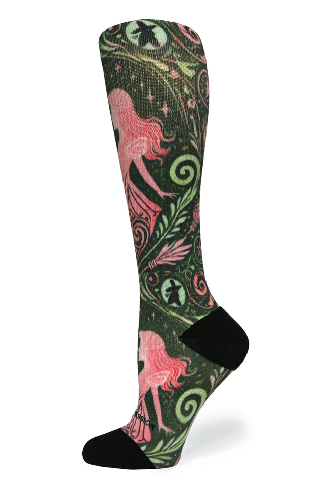 Medias de compresión OTC 360 Glow Frosty (estándar y extra anchas) 