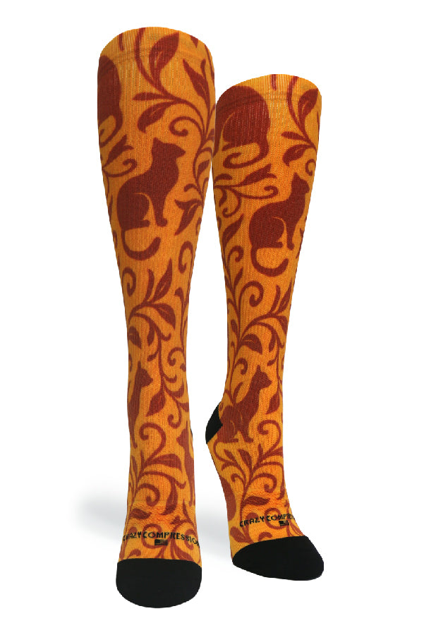 Fall Feline - (Standard & Extra Wide)