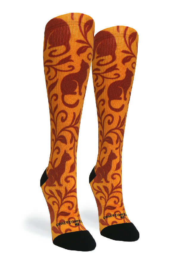 Fall Feline - (Standard & Extra Wide)