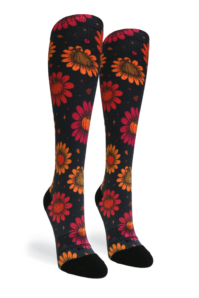 Fall Flowers - (Standard & Extra Wide)