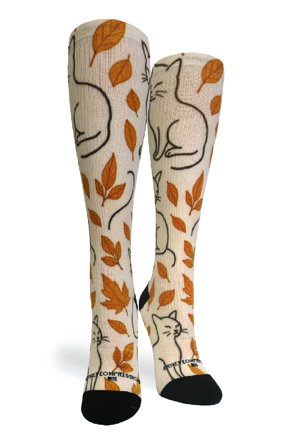 Fall Kitty - (Standard & Extra Wide)