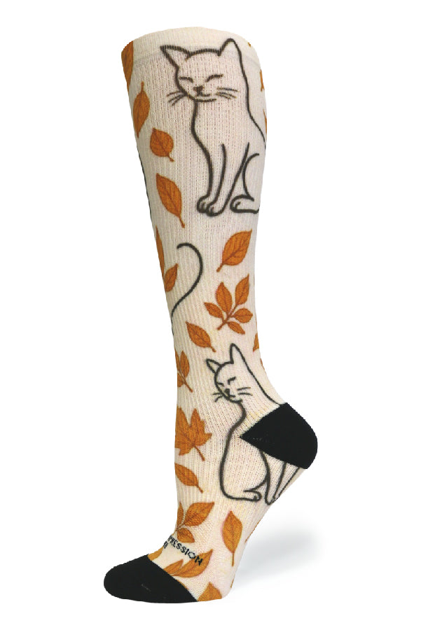 Fall Kitty - (Standard & Extra Wide)