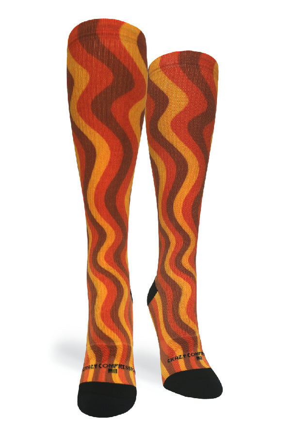 Fall Waves - (Standard & Extra Wide)