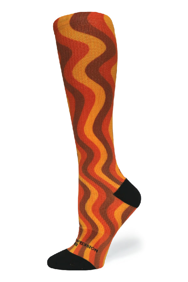 Fall Waves - (Standard & Extra Wide)