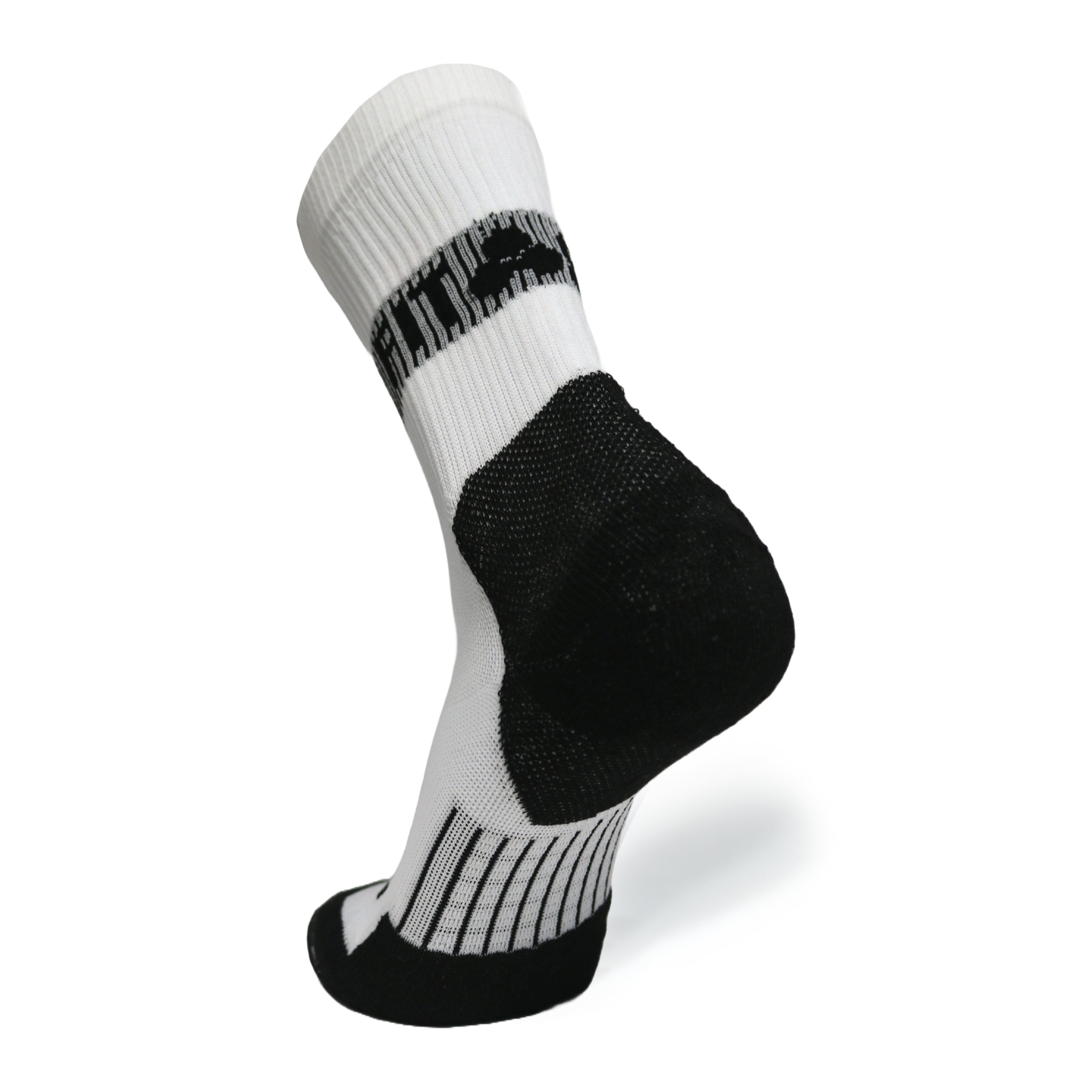 Fitsok White Crew Socks