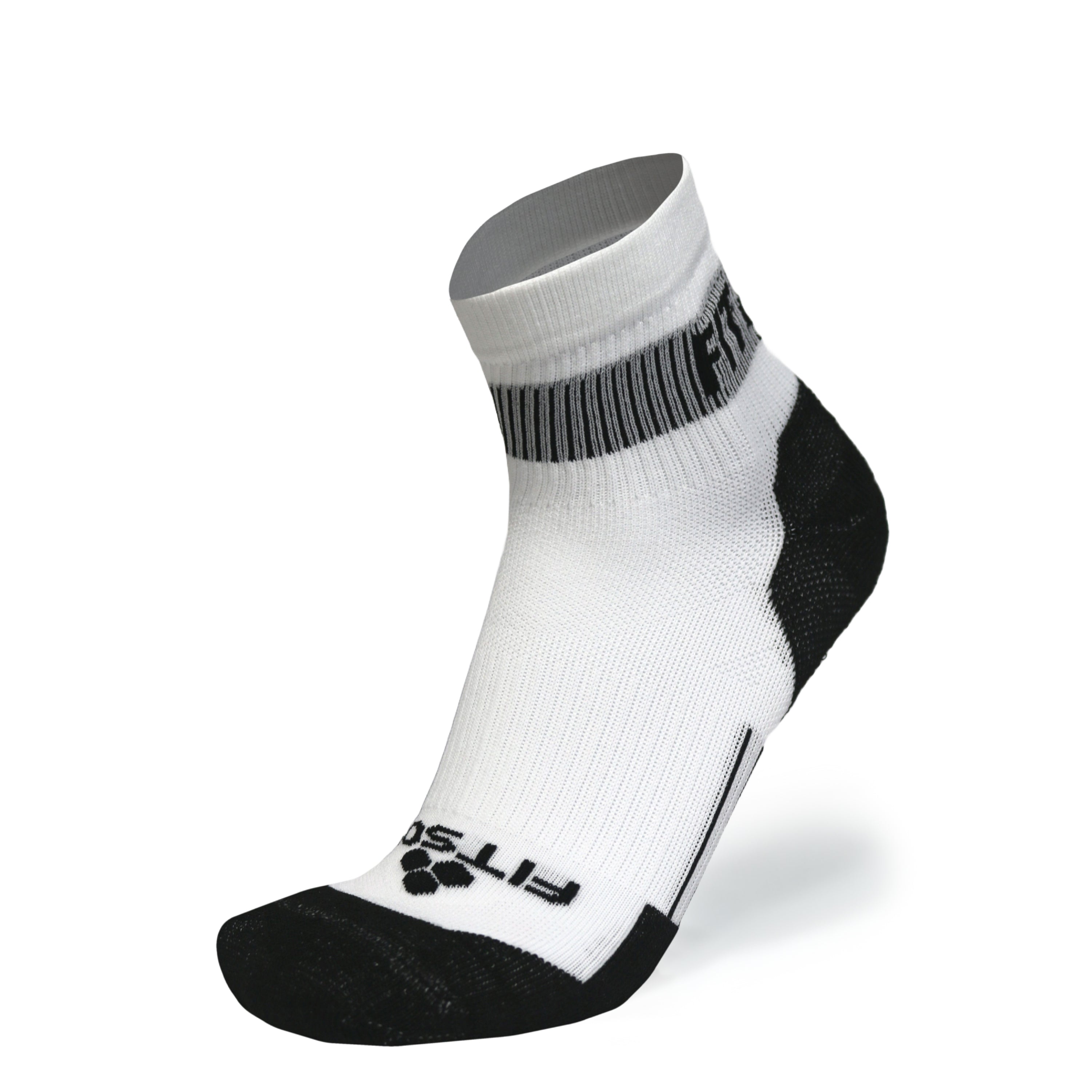 Fitsok White Quarter Socks