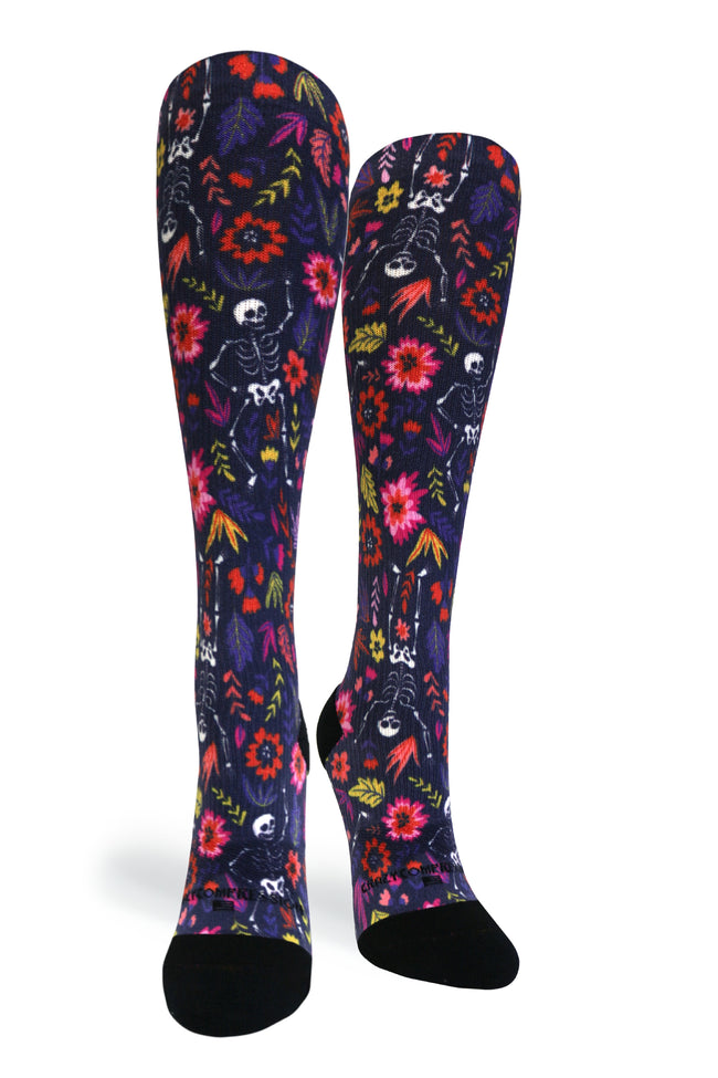 Paquete de 3 pares: 360 Calavera Purple (estándar y extra ancho) 