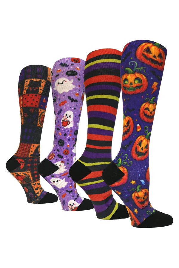 4 Pairs Haunting - (Standard & Extra Wide)