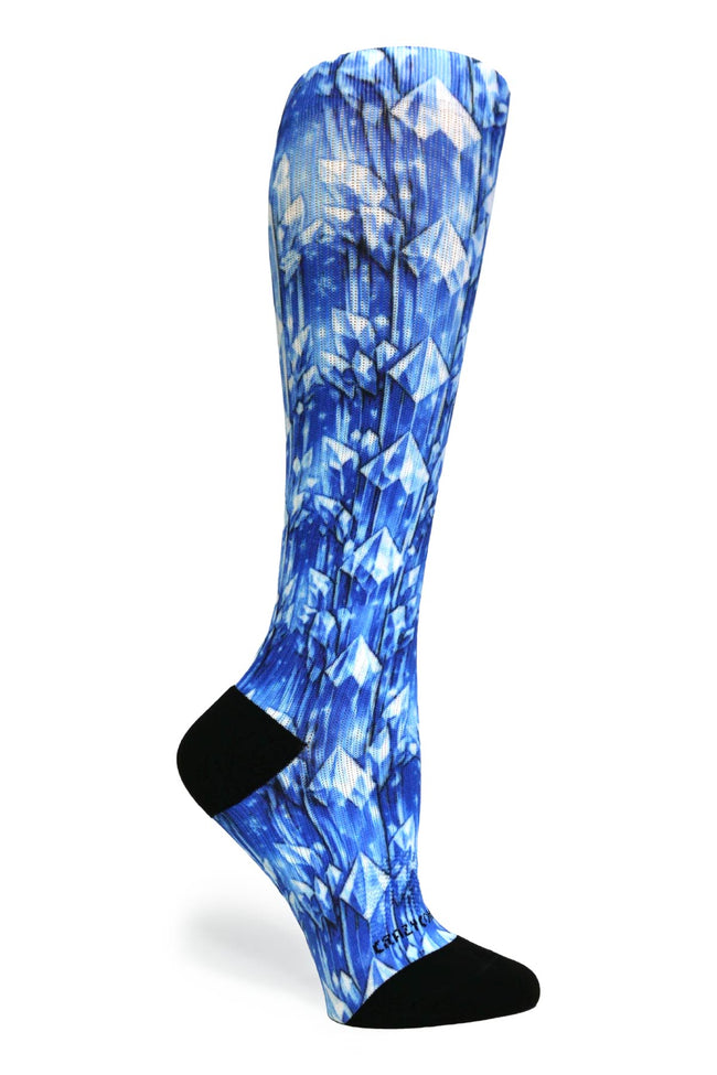 Medias de compresión de venta libre 360 ​​Spring Stripes (estándar y extra anchas) 