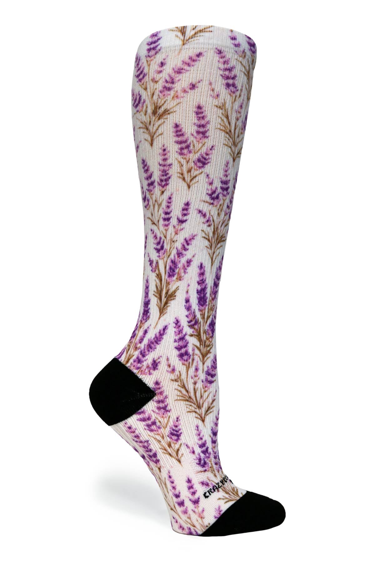 Medias de compresión de venta libre 360 ​​Spring Stripes (estándar y extra anchas) 