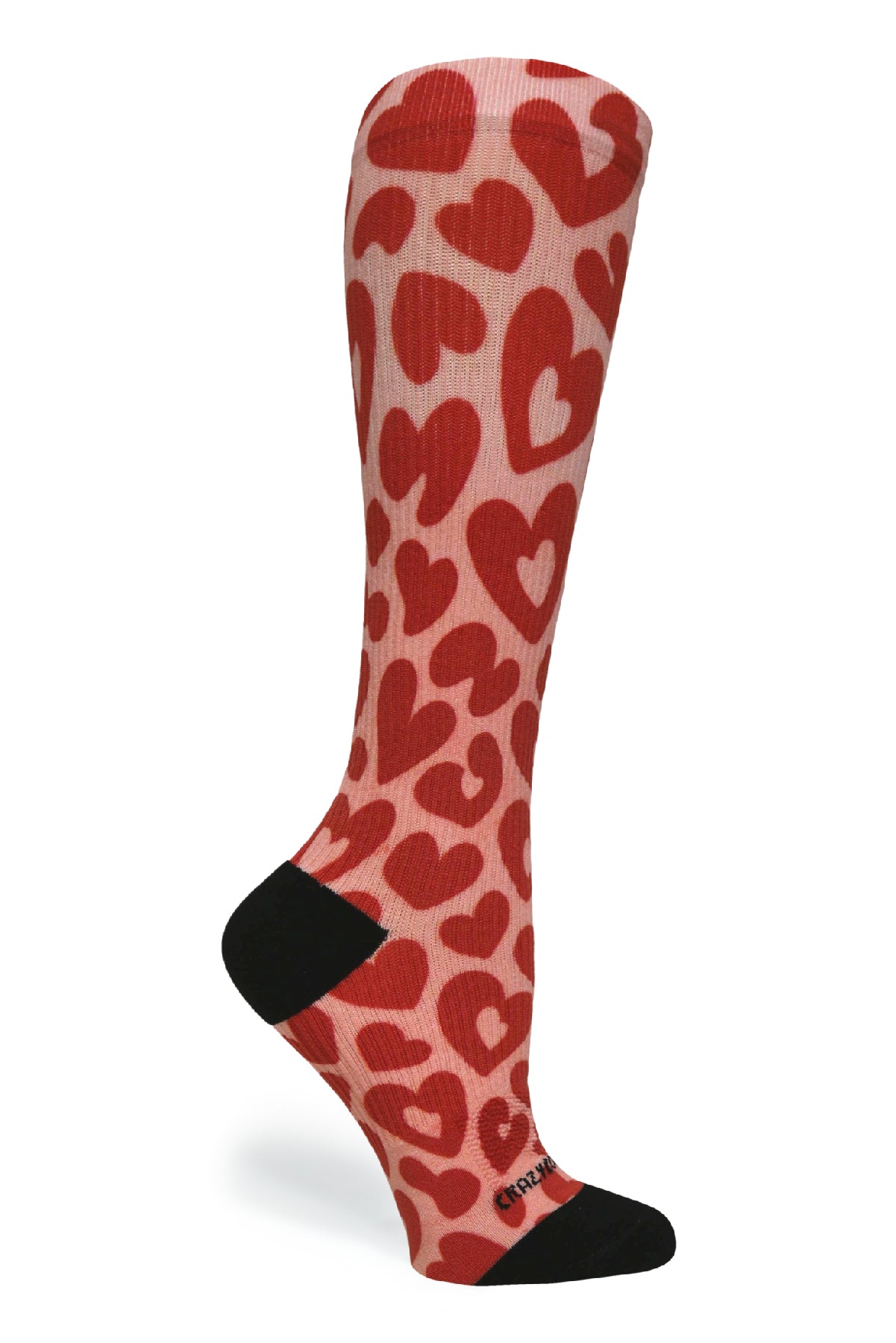 Leopard Hearts - (Standard & Extra Wide)