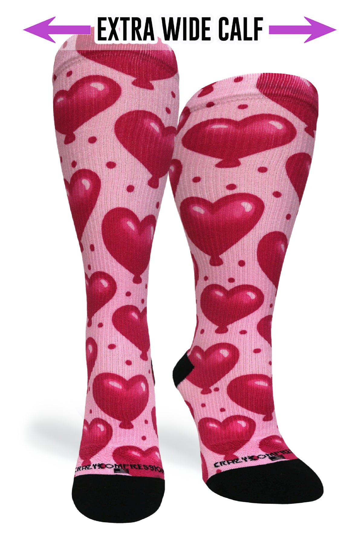 Medias de compresión 360 Love Me OTC (estándar y extra anchas) 