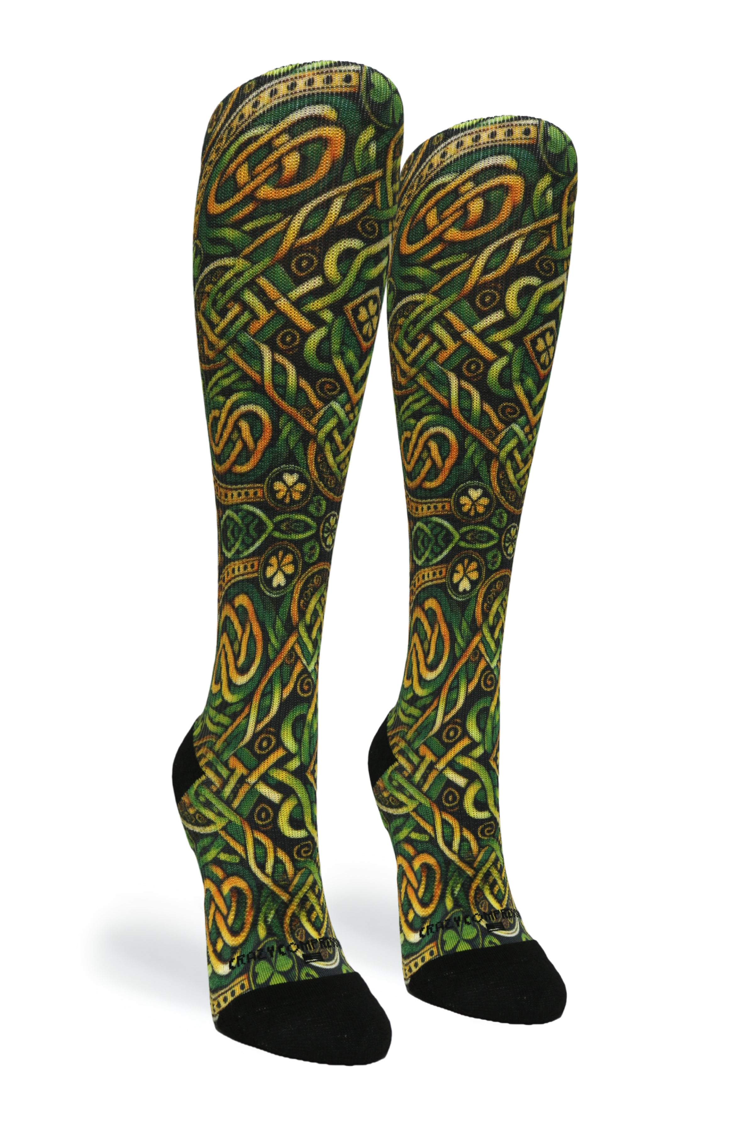 Lucky Socks Calzini Da Corsa Neon Per Uomo E Donna – Traspiranti, Antiscivolo, Con Scritta Motivazionale 'Always Believe In Your Luck'