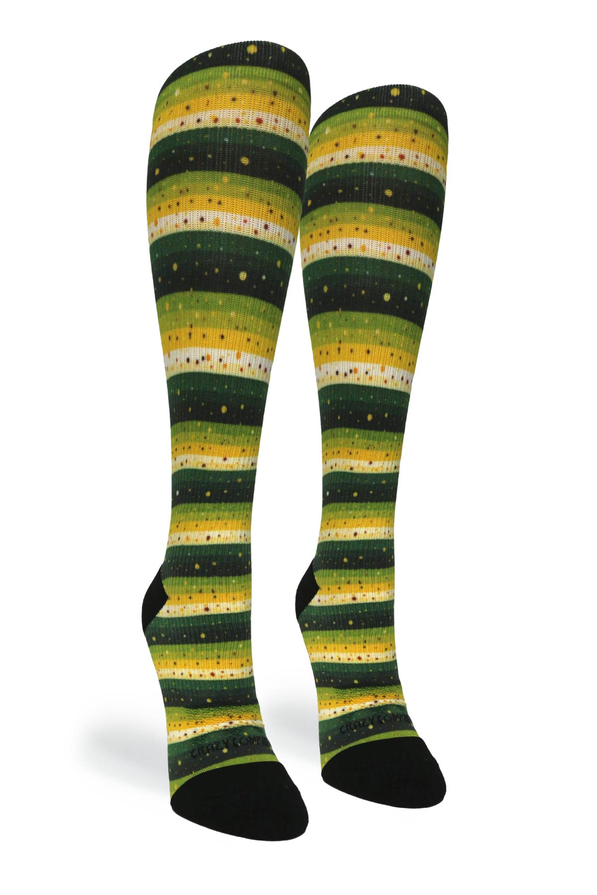 Medias de compresión de venta libre 360 ​​Irish Fun (estándar y extra anchas) 