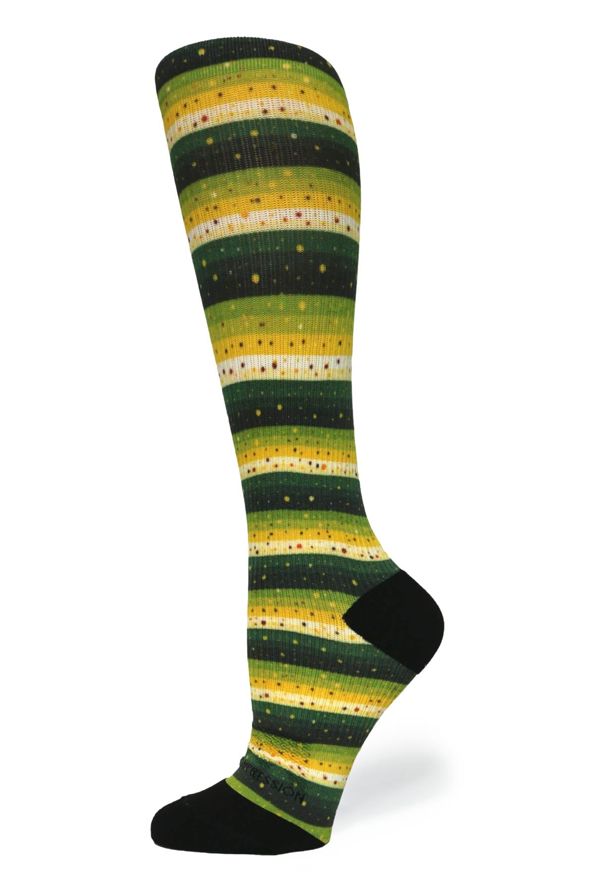 Medias de compresión de venta libre 360 ​​Irish Fun (estándar y extra anchas) 