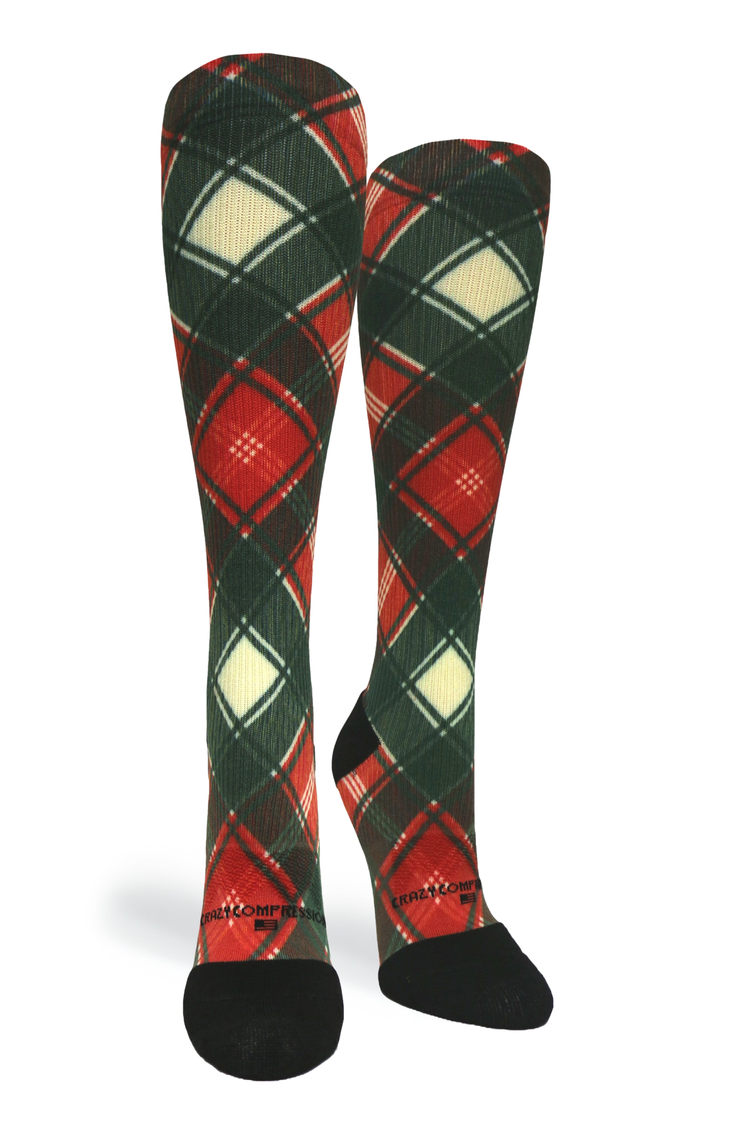 6 Pairs Christmas - (Standard & Extra Wide)