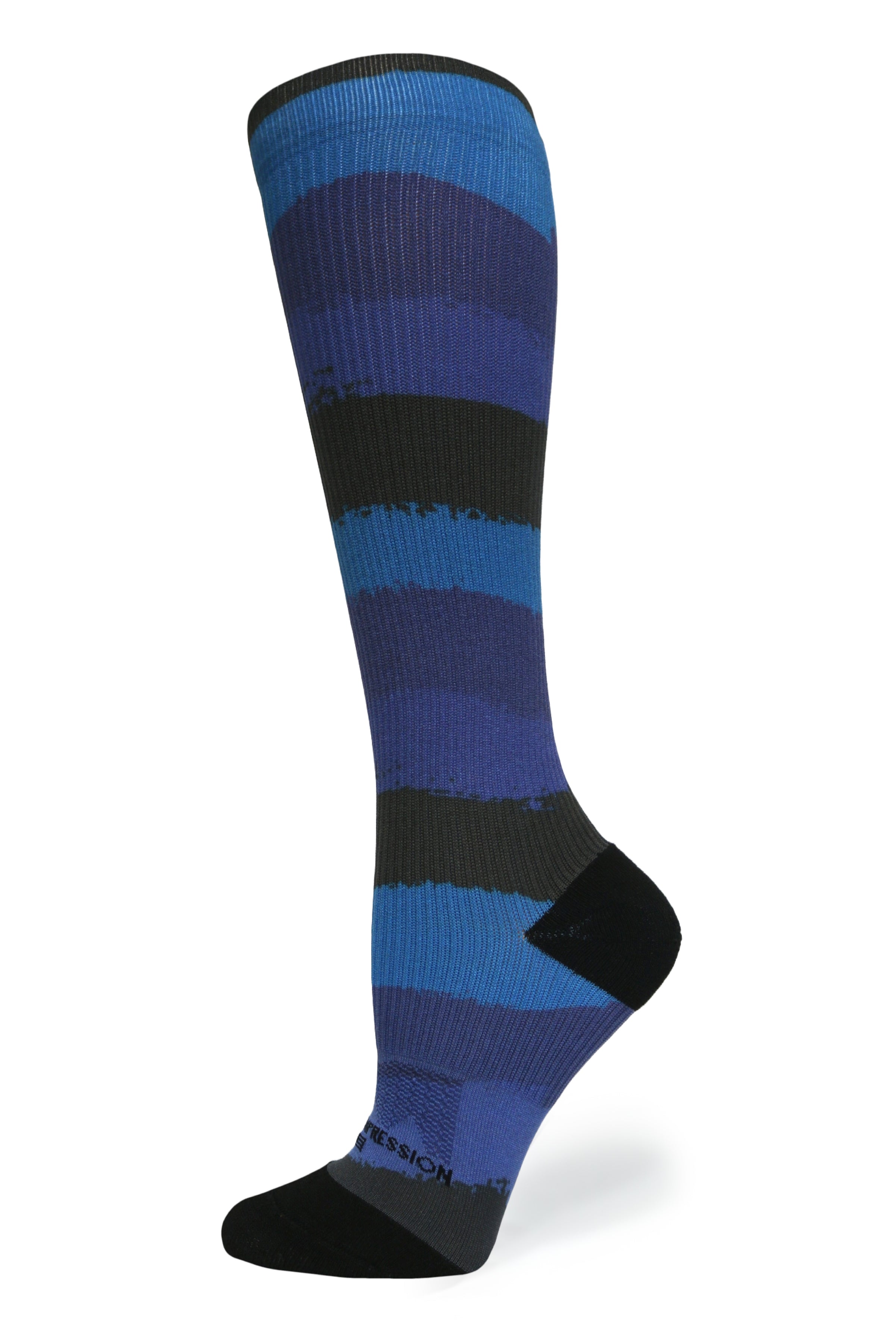 Midnight Stripes - (Standard & Extra Wide)