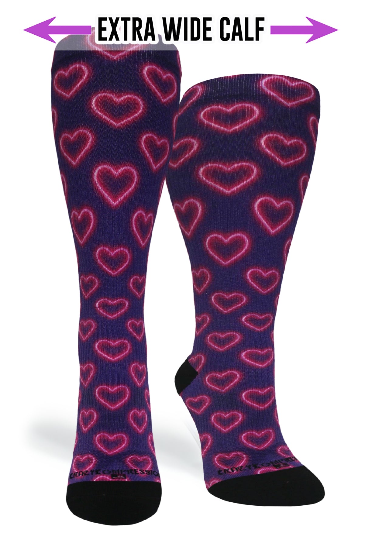 Medias de compresión 360 Love Me OTC (estándar y extra anchas) 