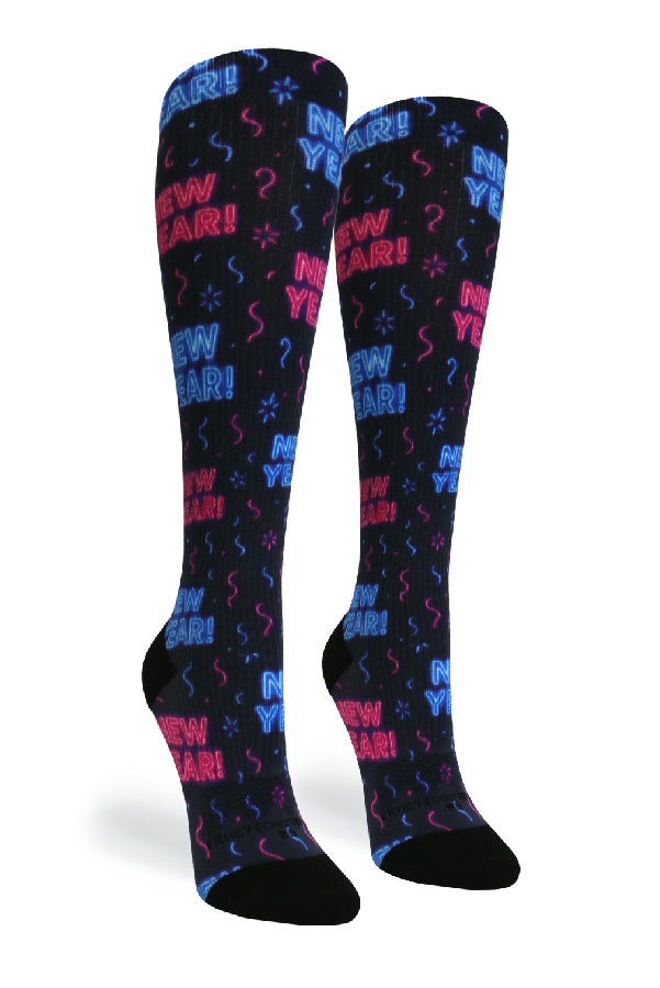 Neon New Years - (Standard & Extra Wide)