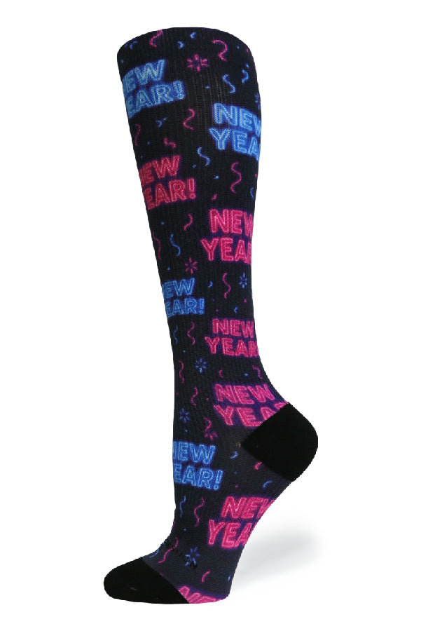 Neon New Years - (Standard & Extra Wide)