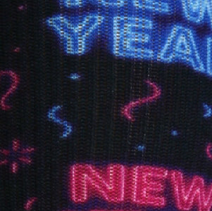 Neon New Years - (Standard & Extra Wide)