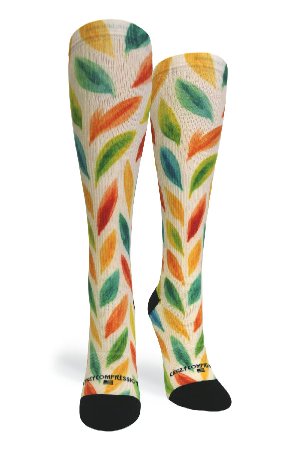 Painted Leaves - (Standard & Extra Wide)