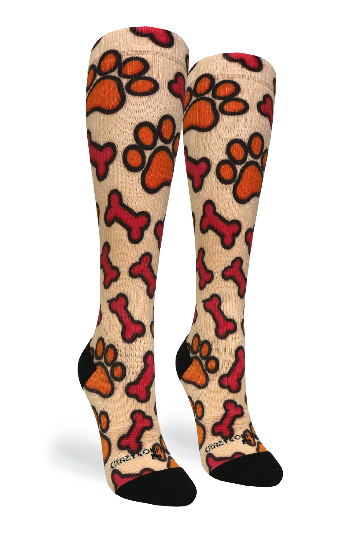 Medias de compresión OTC 360 Space Kitty (estándar y extra anchas) 