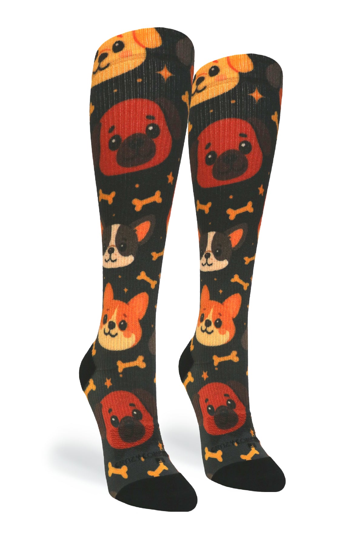 Medias de compresión OTC 360 Space Kitty (estándar y extra anchas) 