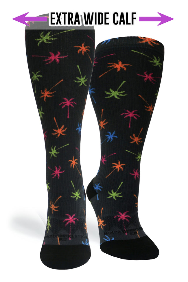 Calcetines de compresión OTC 360 Retro Coconut (estándar y extra anchos) 