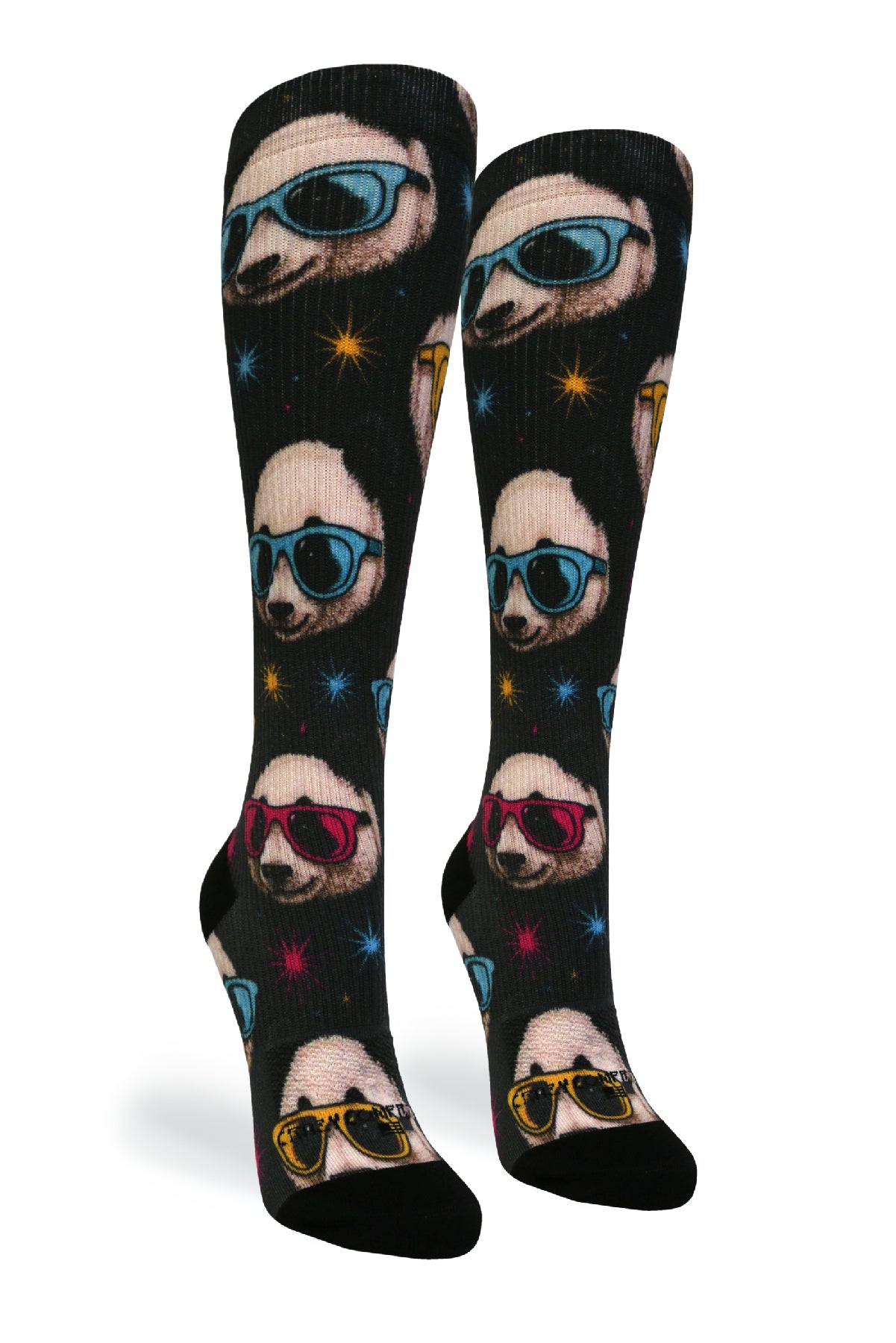 Medias de compresión OTC 360 Space Kitty (estándar y extra anchas) 