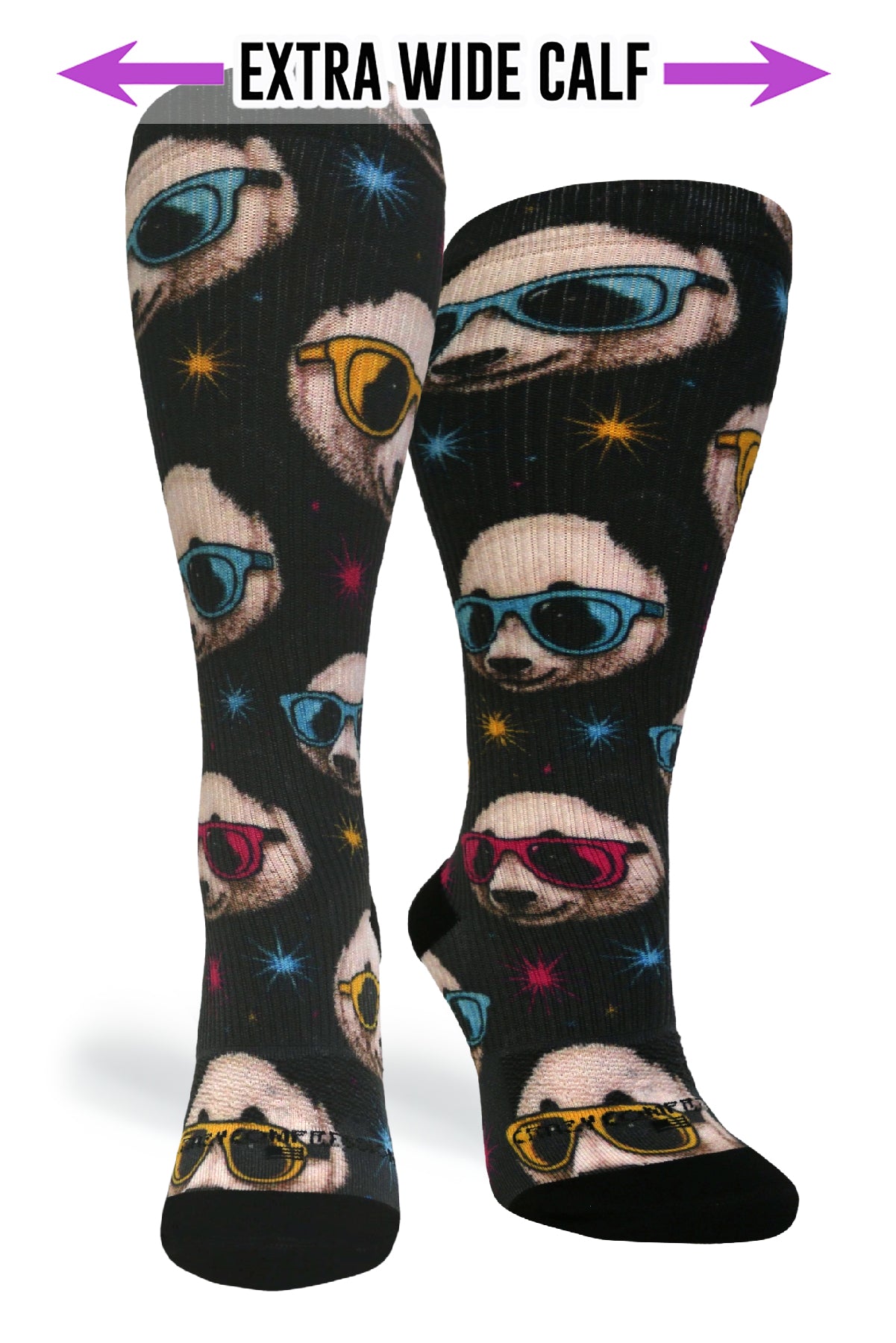 Medias de compresión OTC 360 Space Kitty (estándar y extra anchas) 