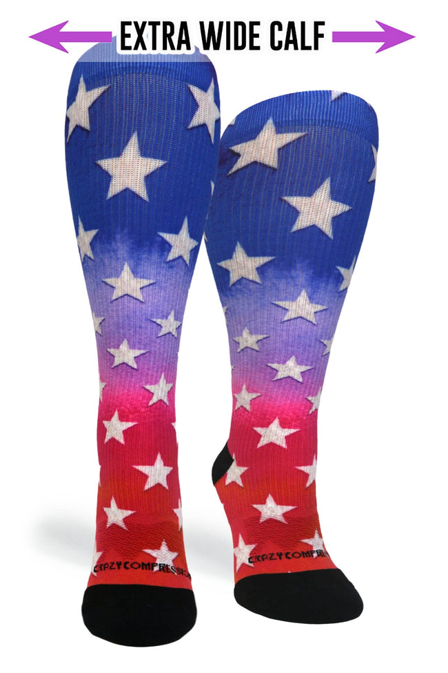 Medias de compresión OTC 360 Waving USA (estándar y extra anchas) 