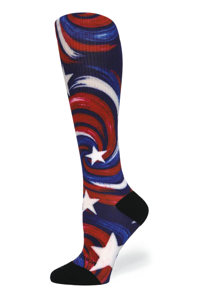 Medias de compresión OTC 360 Waving USA (estándar y extra anchas) 