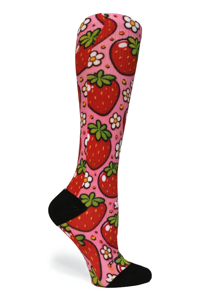 Medias de compresión de venta libre 360 ​​Spring Stripes (estándar y extra anchas) 