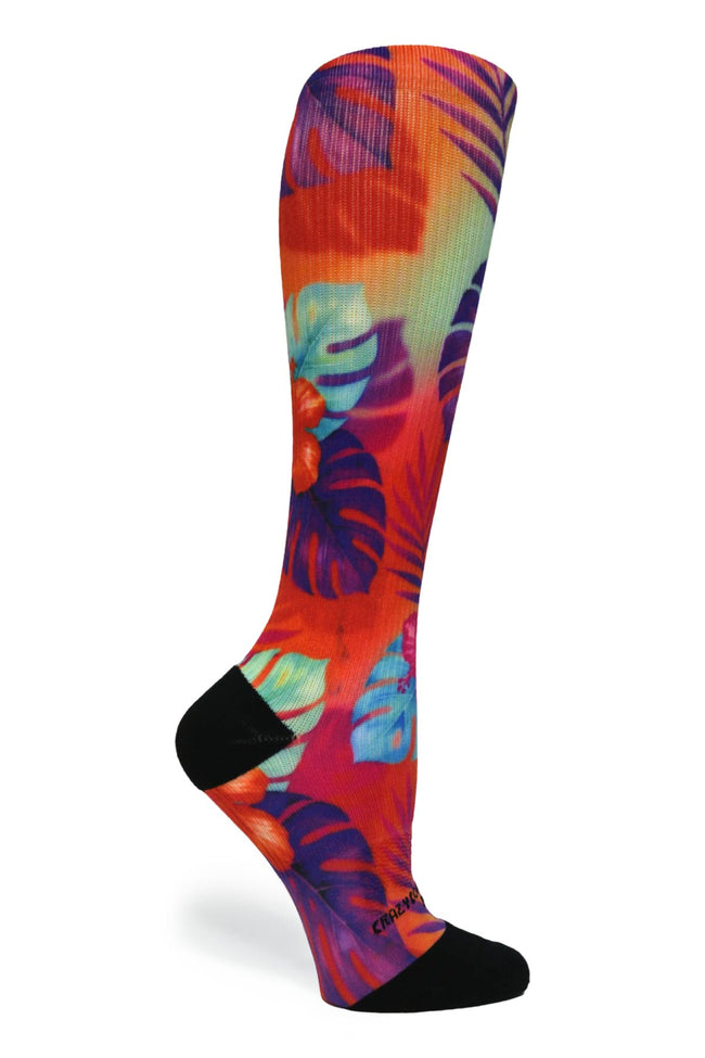 Medias de compresión de venta libre 360 ​​Spring Stripes (estándar y extra anchas) 