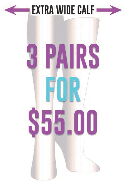 Surprise Wide Bundle Pack 3 Pairs for $55
