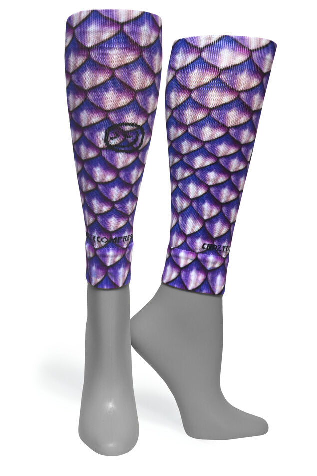 360 Sleeves Mermaid 3D Purple
