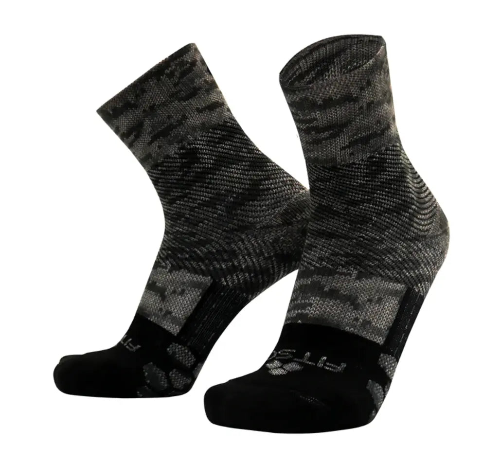 Fitsok ISW | Compression Grey Crazy (3 pair pack) Trail Cuff Isolwool®