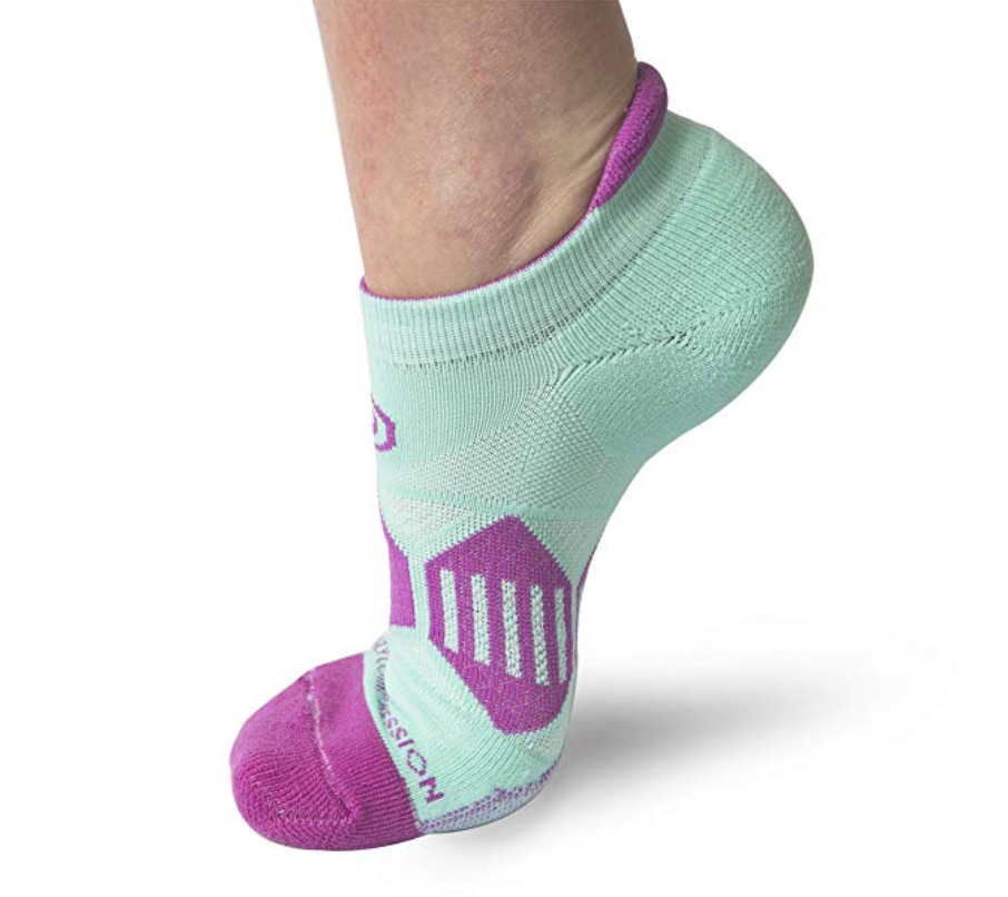 Mighty Mint & Berry Runners - Elite Compression Running Socks - CrazyCompression.com